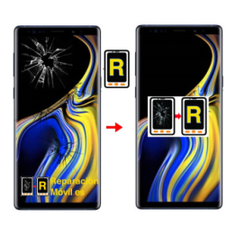 Cambiar Cristal Samsung Note 9