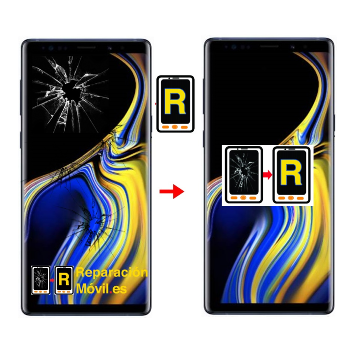 Cambiar Cristal Samsung Note 9