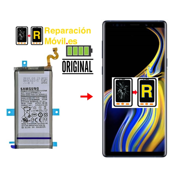 Cambiar Batería Samsung Note 9 Original