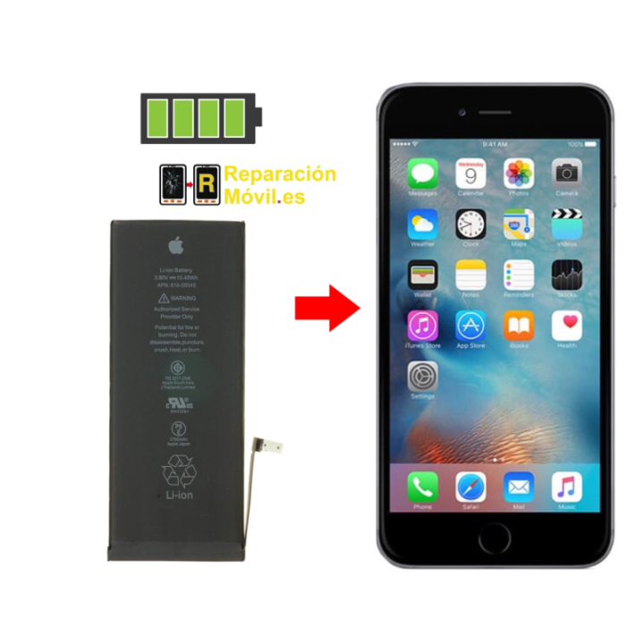 Cambiar Batería iPhone 6 Plus