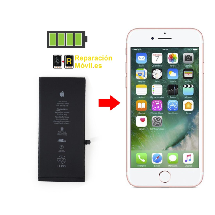 Cambiar batería iPhone 7