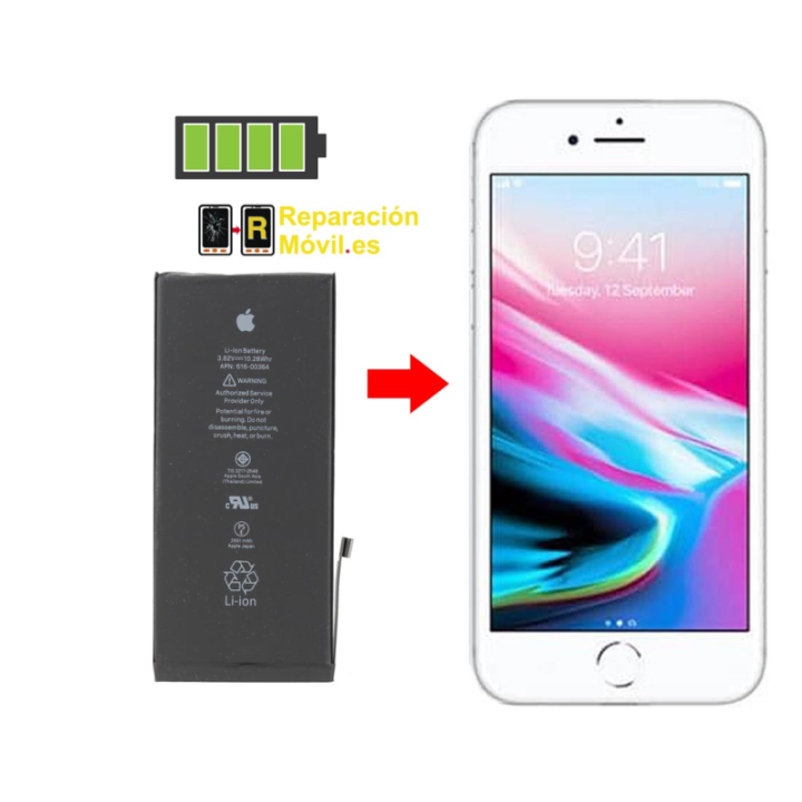Cambiar batería iPhone 8