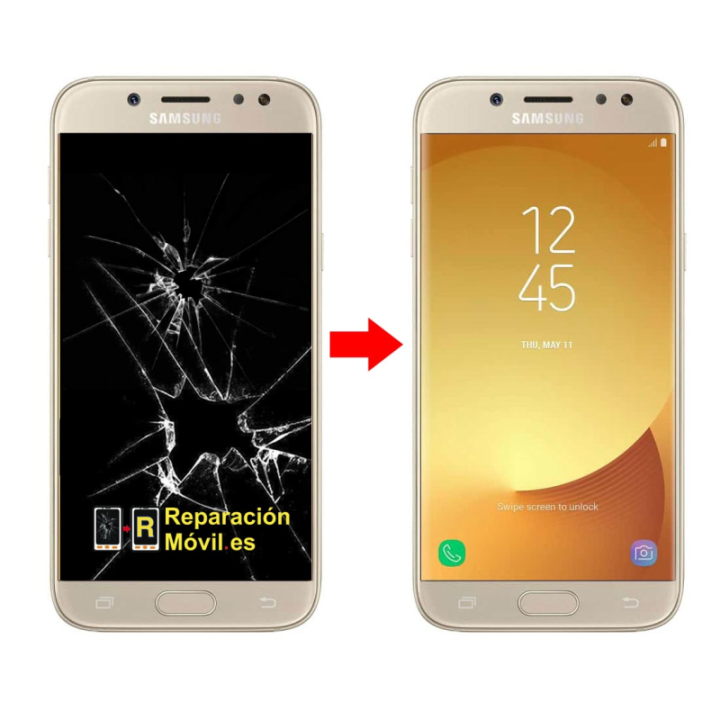 Cambiar Pantalla Original Samsung J7 2017