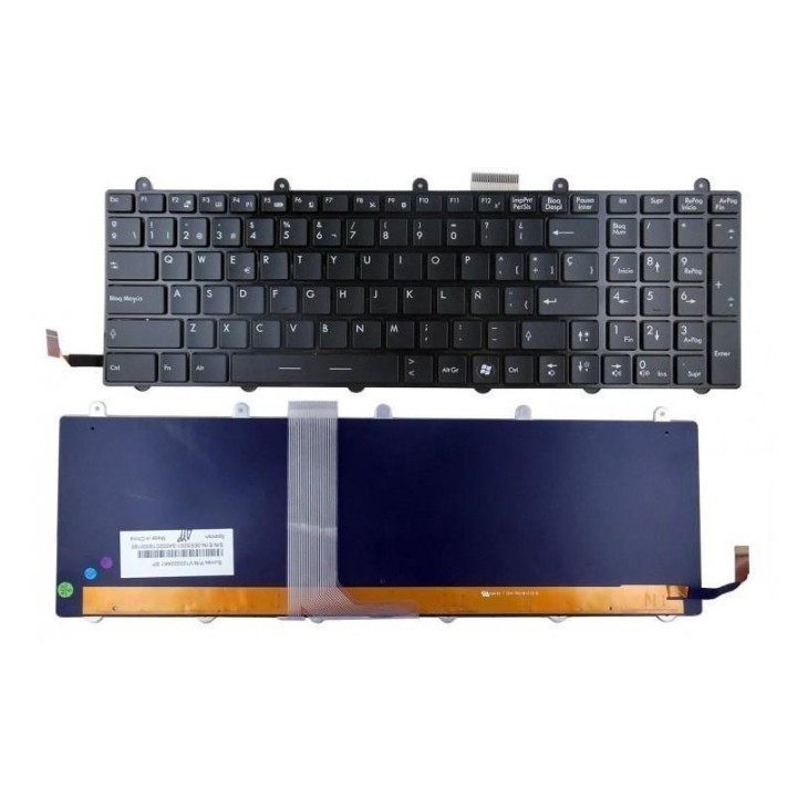 Cambiar Teclado MSI STEELSERIES GT60