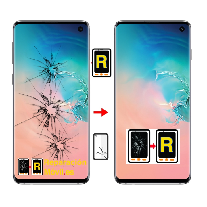 Cambiar Pantalla Samsung Galaxy S10 SM-G973