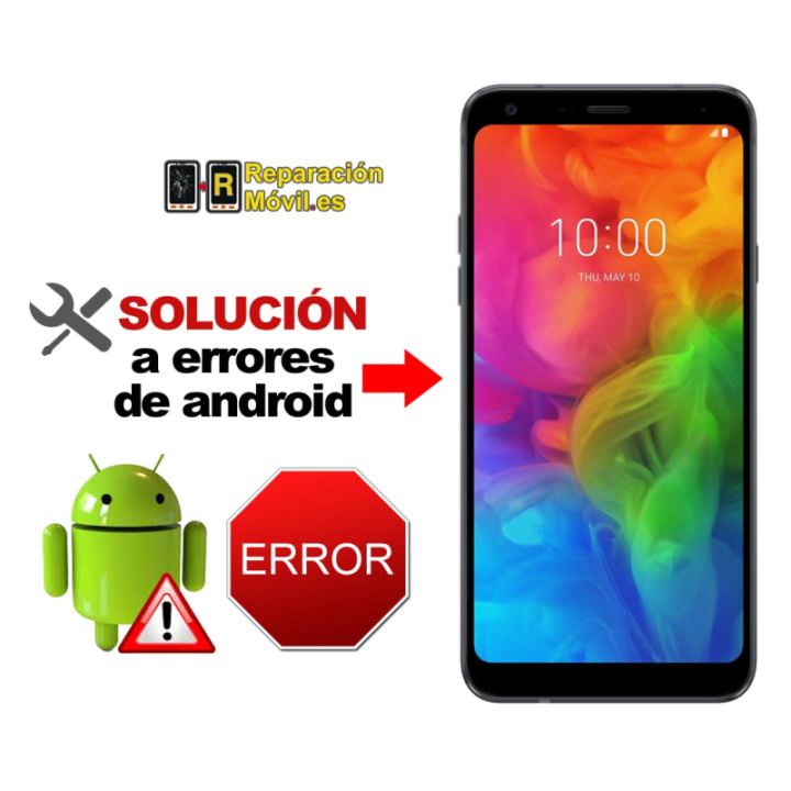 Solución Sistema Error LG Q7