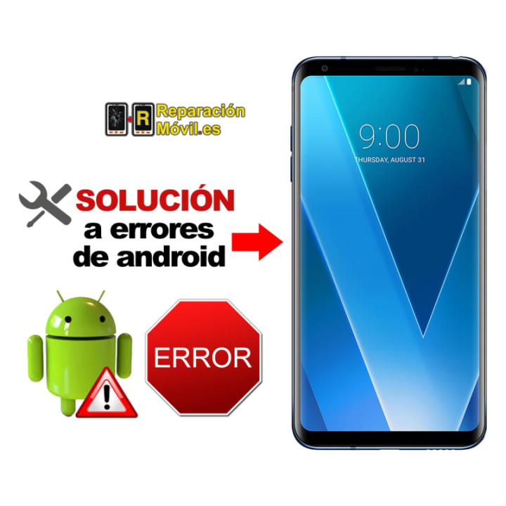 Solución Sistema Error LG V30
