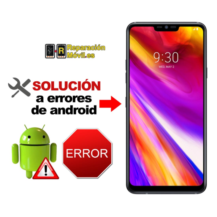 Solución Sistema Error LG G7