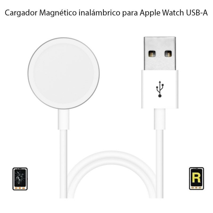 Cargador Magnético para Apple Watch USB-A