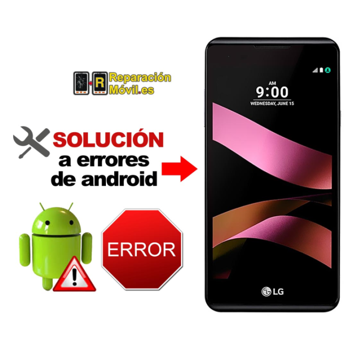 Solución Sistema Error LG X STYLE