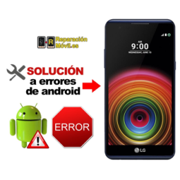 Solución Sistema Error LG X POWER