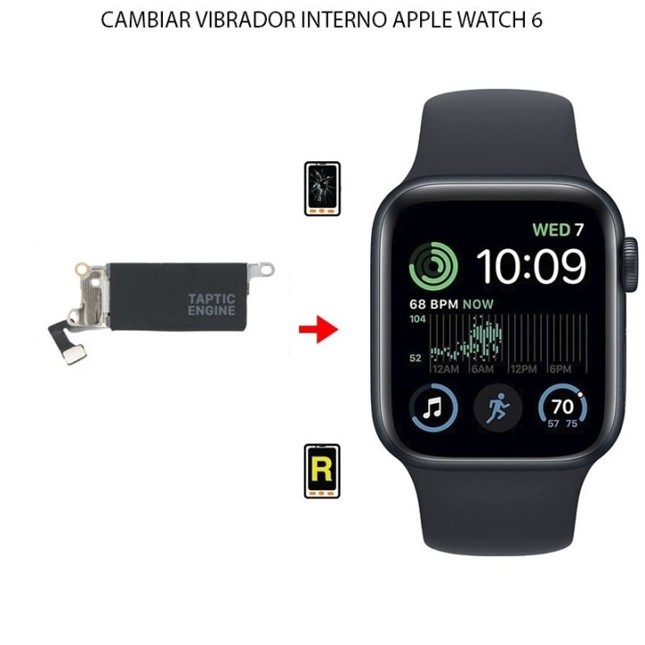 Cambiar Vibrador Apple Watch 6