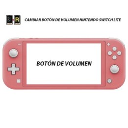 Cambiar Botón de Volumen Nintendo Switch Lite