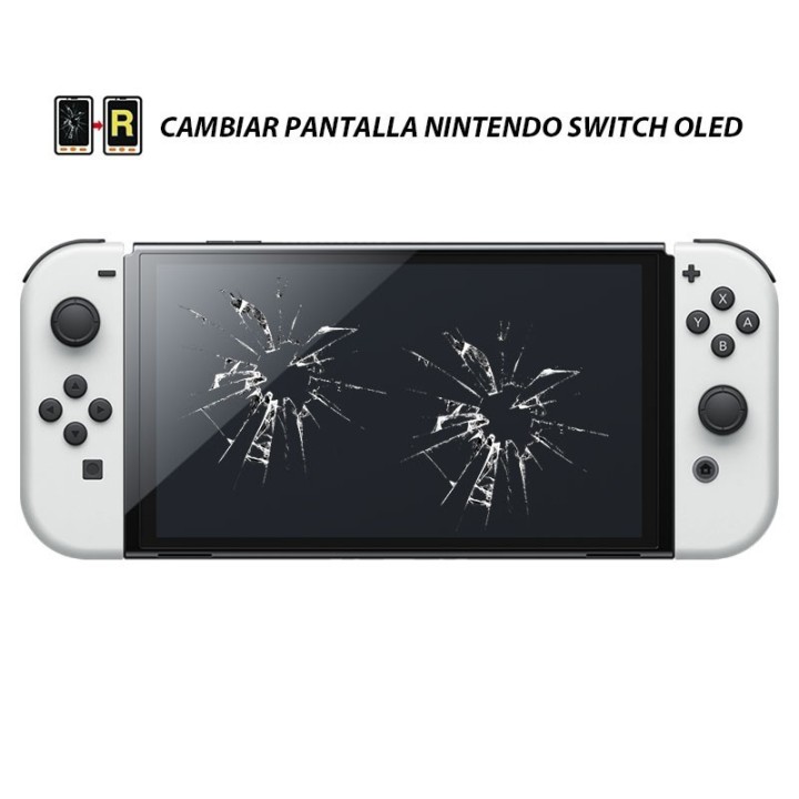 Cambiar Pantalla Nintendo Switch Oled