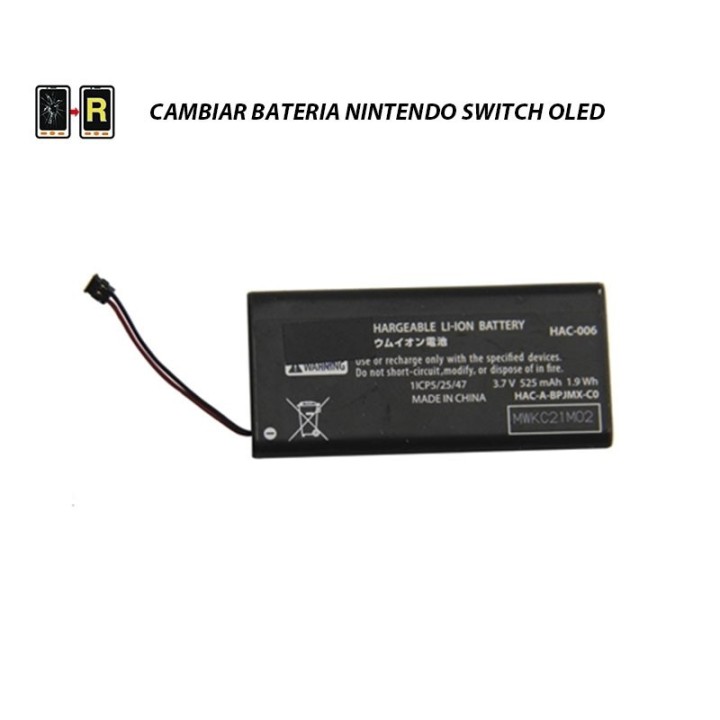 Cambiar Batería Nintendo Switch Oled