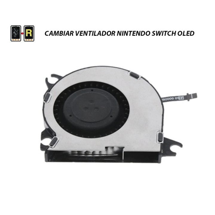 Cambiar Ventilador Nintendo Switch Oled