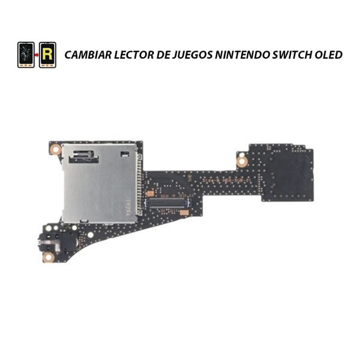 Cambiar Lector Tarjetas Juego Nintendo Switch Oled
