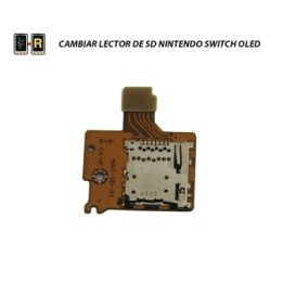 Cambiar Lector de Tarjeta SD Nintendo Switch Oled