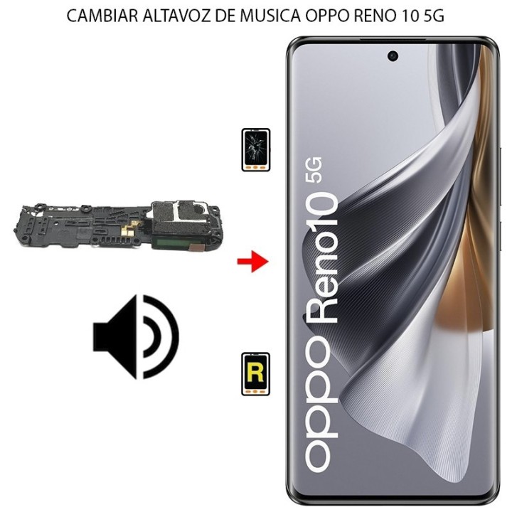 Cambiar Altavoz de Música Oppo Reno 10 5G