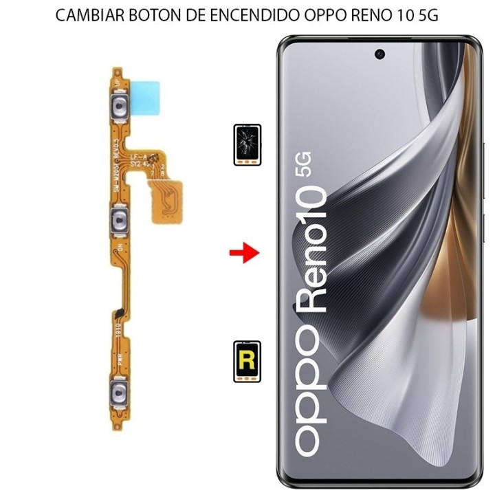 Cambiar Botón de Encendido Oppo Reno 10 5G