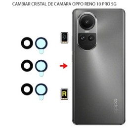 Cambiar Cristal Cámara Trasera Oppo Reno 10 Pro 5G