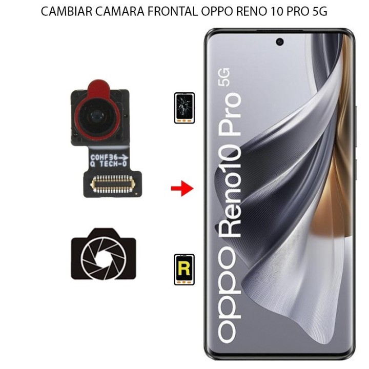 Cambiar Cámara Frontal Oppo Reno 10 Pro 5G