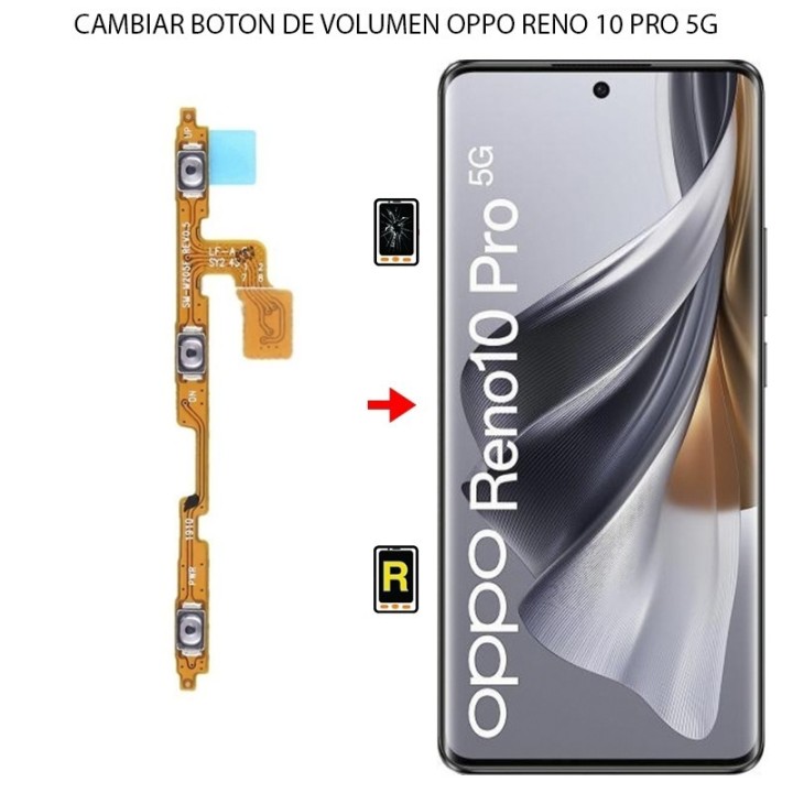 Cambiar Botón de Volumen Oppo Reno 10 Pro 5G