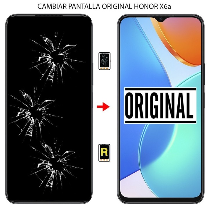 Cambiar Pantalla Honor X6a Original