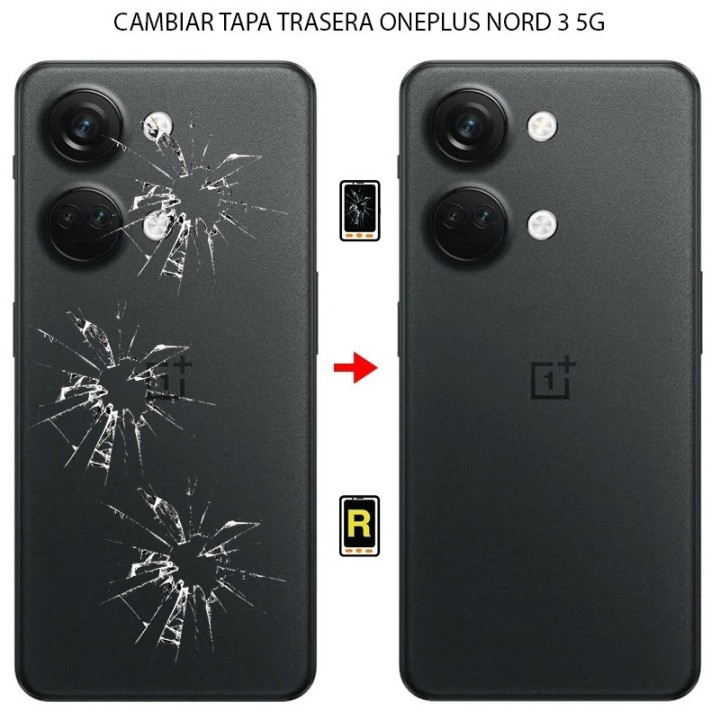 Cambiar Tapa Trasera OnePlus Nord 3 5G