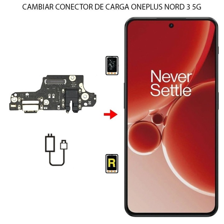 Cambiar Conector de Carga OnePlus Nord 3 5G