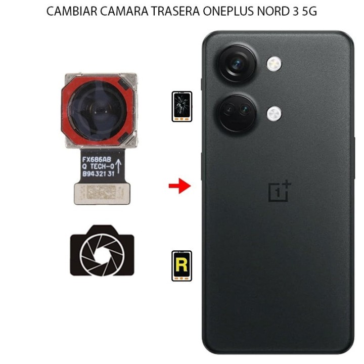 Cambiar Cámara Trasera OnePlus Nord 3 5G