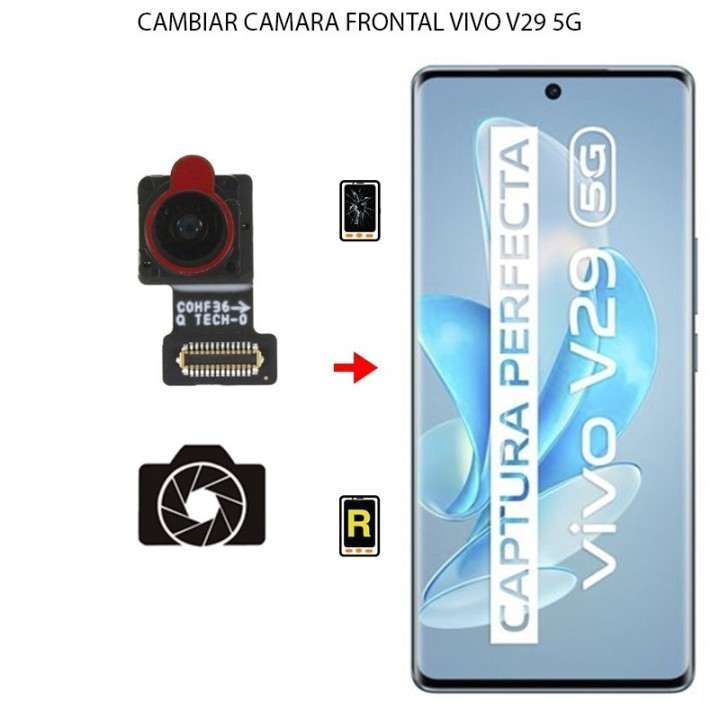 Cambiar Cámara Frontal Vivo V29 5G