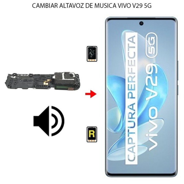 Cambiar Altavoz de Música Vivo V29 5G