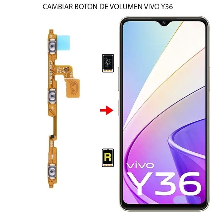 Cambiar Botón de Volumen Vivo Y36