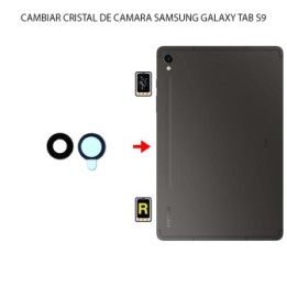Cambiar Cristal Cámara Trasera Samsung Galaxy Tab S9