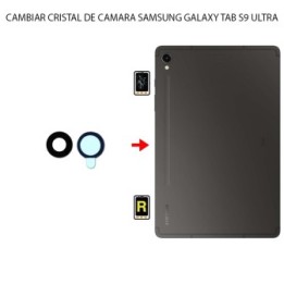 Cambiar Cristal Cámara Trasera Samsung Galaxy Tab S9 Ultra