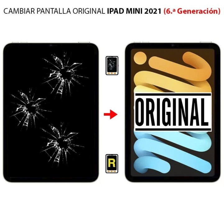 Cambiar Pantalla iPad Mini 6 2021 Original