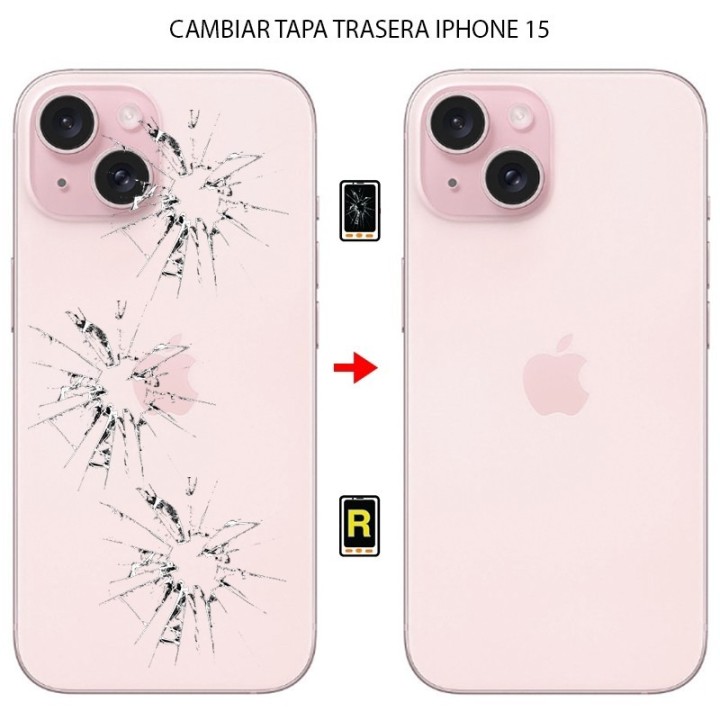 Cambiar Tapa Trasera iPhone 15