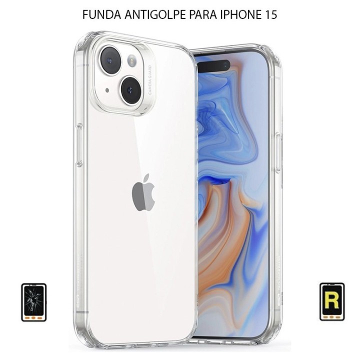 Funda Antigolpe Transparente iPhone 15