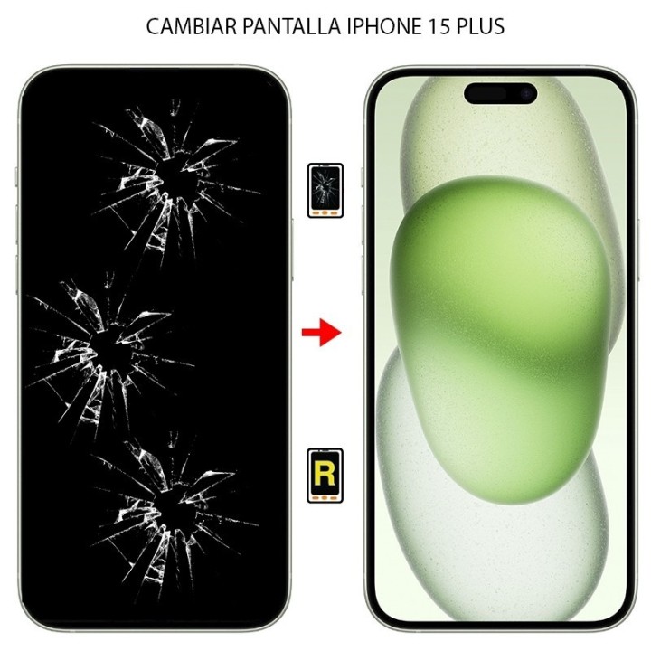 Cambiar Pantalla iPhone 15 Plus