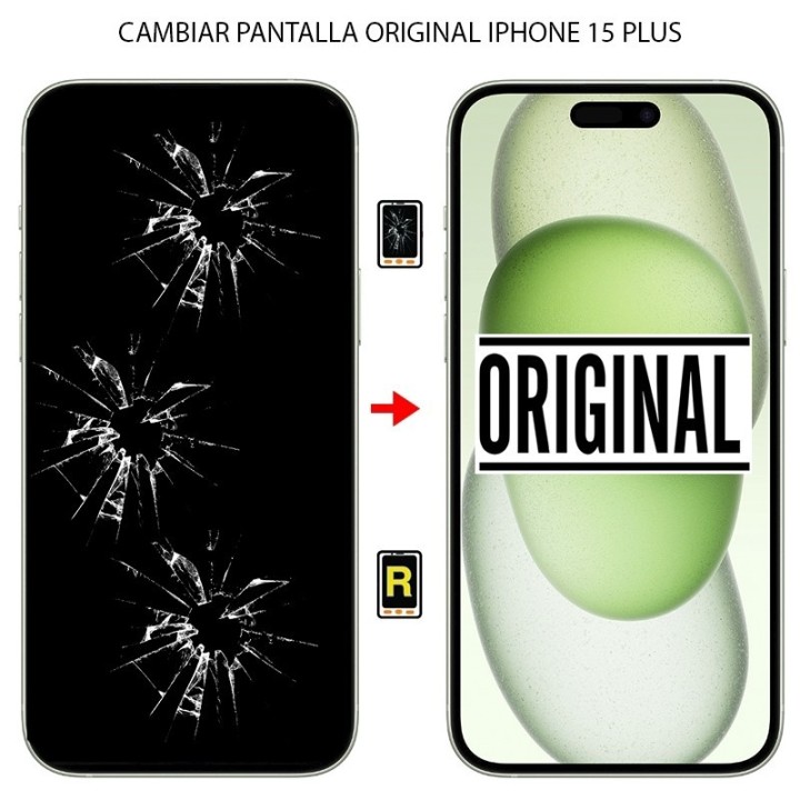 Cambiar Pantalla iPhone 15 Plus Original