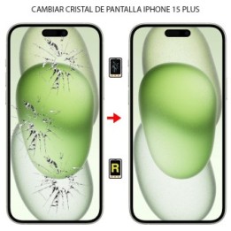 Cambiar Cristal de Pantalla iPhone 15 Plus