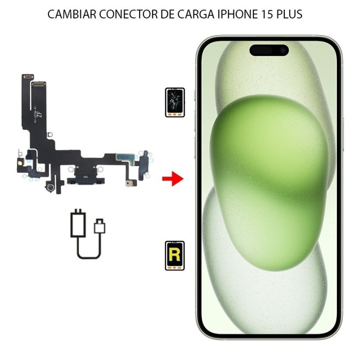 Cambiar Conector de Carga iPhone 15 Plus