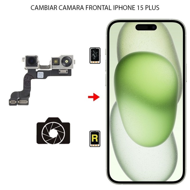 Cambiar Cámara Frontal iPhone 15 Plus