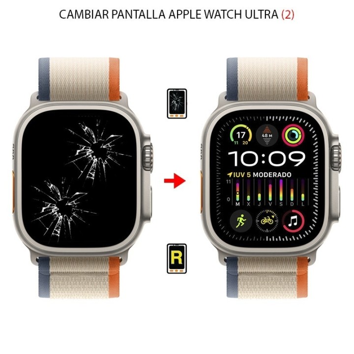 Cambiar Pantalla Apple Watch Ultra 2
