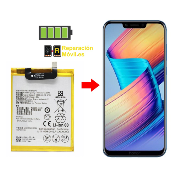 Cambiar Batería Honor V8