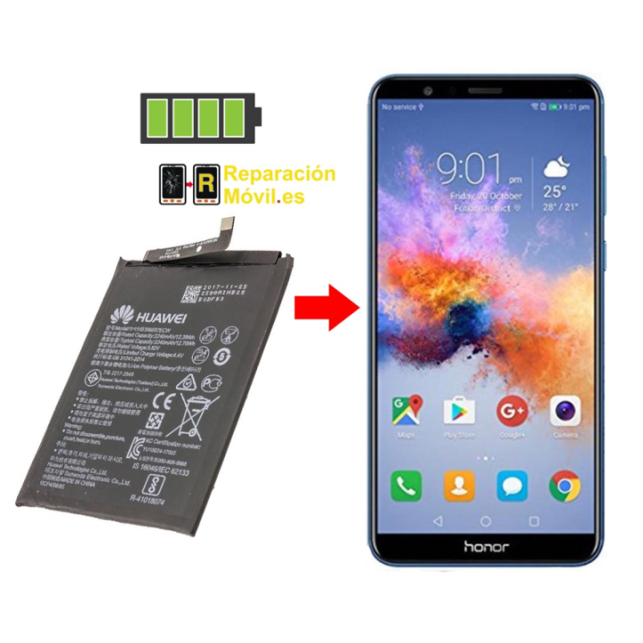 Cambiar Batería Honor 7X