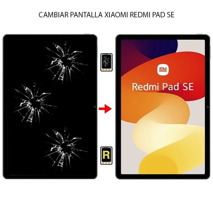 Cambiar Pantalla Xiaomi Redmi Pad SE