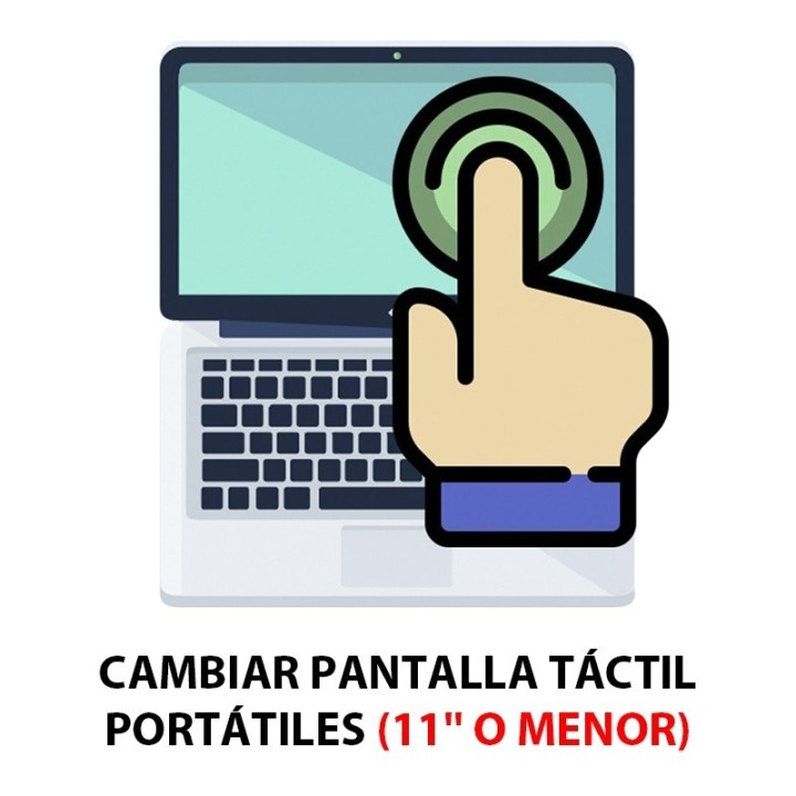 Cambiar Pantalla Táctil Portátiles 11''
