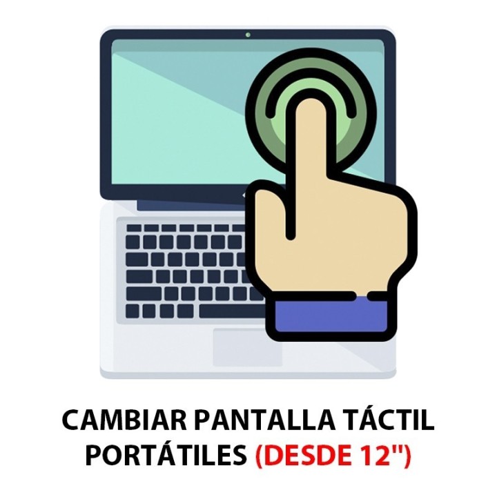 Cambiar Pantalla Táctil Portátiles Desde 12''